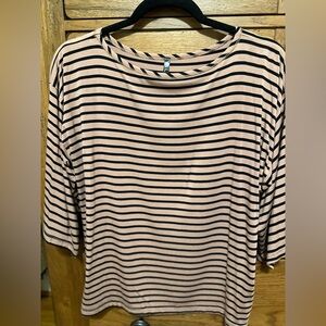 YALA striped pullover